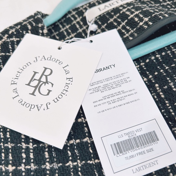 Lartigent - Tweed Vest (New with Tags) - Picture 7 of 7